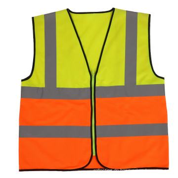 Hi Viz Vize Sichtbarkeitssicherheit Arbeitsweste Zwei Farbton Sicherheitsweste